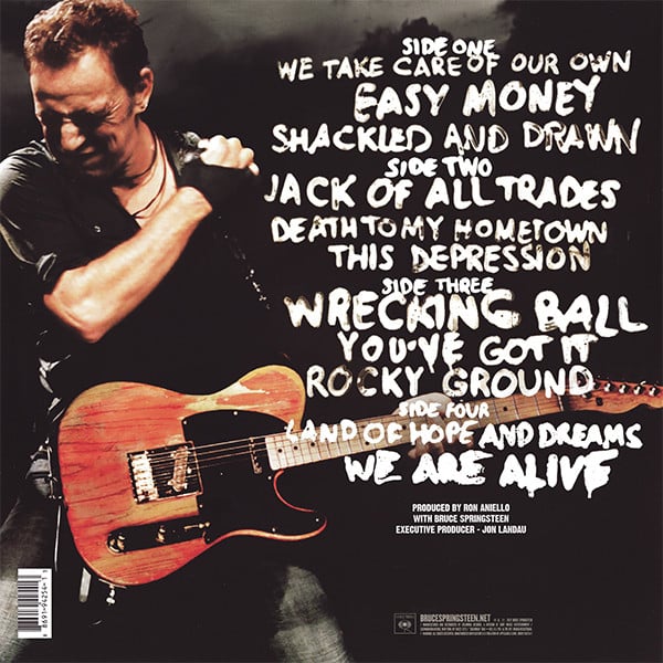 Bruce Springsteen : Wrecking Ball (2xLP, Album, 180 + CD, Album)