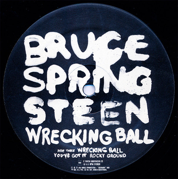 Bruce Springsteen : Wrecking Ball (2xLP, Album, 180 + CD, Album)