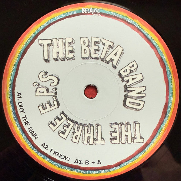 The Beta Band : The Three E.P.'s (2xLP, Comp, RE, RM, 180)