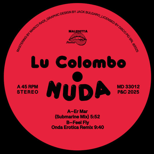 Lu Colombo : Nuda (12", Single)