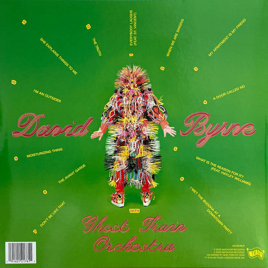 David Byrne With Ghost Train Orchestra : Who Is The Sky? (LP, Album, Ltd, Gre)