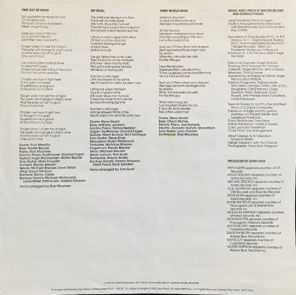 Steely Dan : Gaucho (LP, Album)