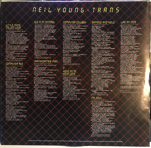 Neil Young : Trans (LP, Album)