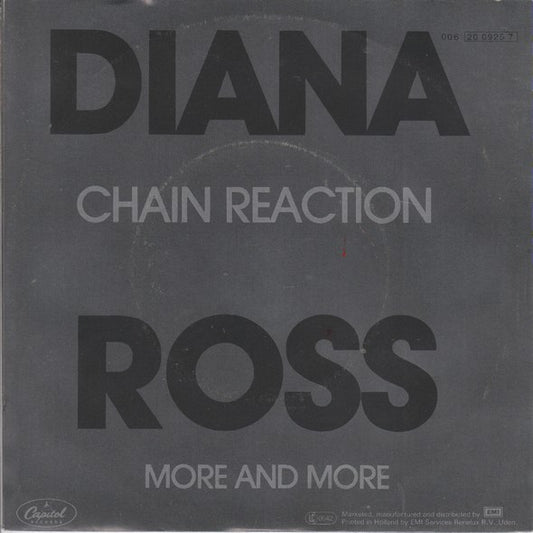 Diana Ross : Chain Reaction (7", Single)