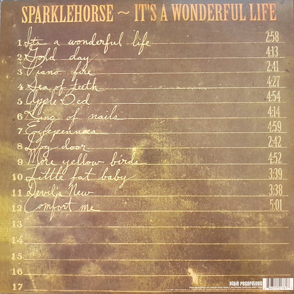 Sparklehorse : It's A Wonderful Life (LP, Album, RE, 180)