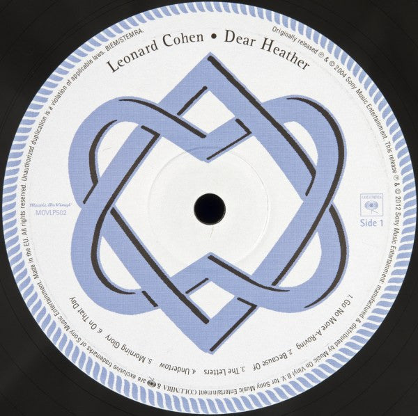 Leonard Cohen : Dear Heather (LP, Album, RE, 180)