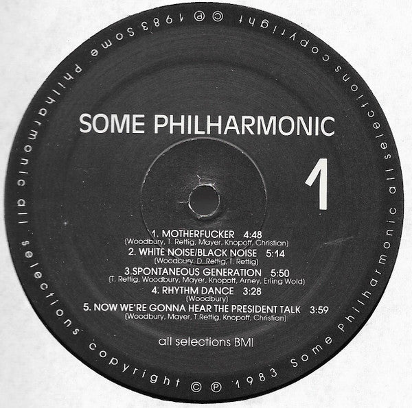 Some Philharmonic : Some Philharmonic (LP, Album)