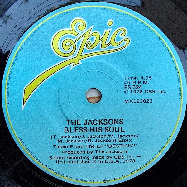 The Jacksons : Can You Feel It (7", Single)