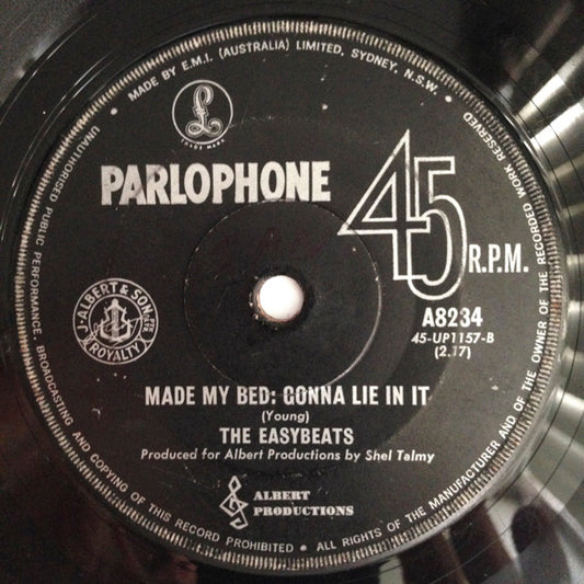 The Easybeats : Friday On My Mind (7", Single, Mono)