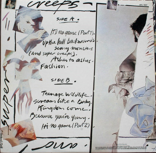 David Bowie : Scary Monsters (LP, Album)