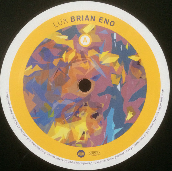 Brian Eno : Lux (2xLP, Album, 180)