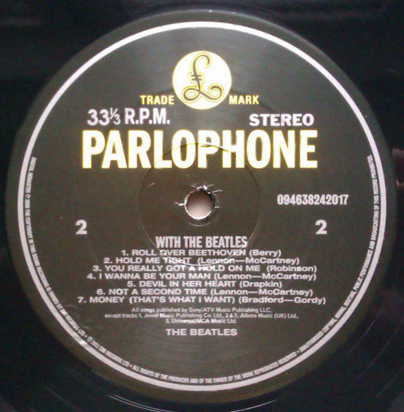 The Beatles : With The Beatles (LP, Album, RE, RM, 180)