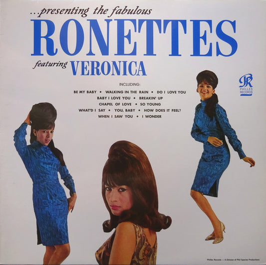 The Ronettes Featuring Veronica* : Presenting The Fabulous Ronettes Featuring Veronica (LP, Album, Mono, RE, 180)