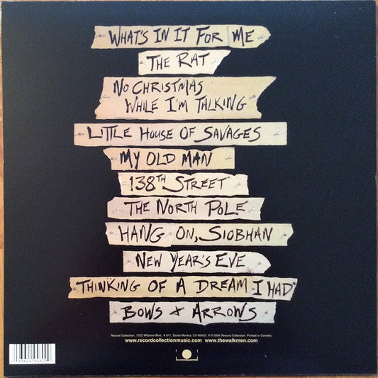 The Walkmen : Bows + Arrows (LP, Album, RE)