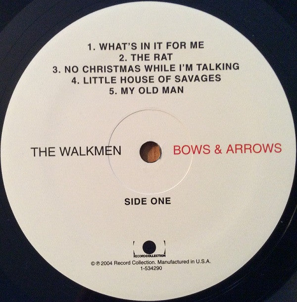 The Walkmen : Bows + Arrows (LP, Album, RE)