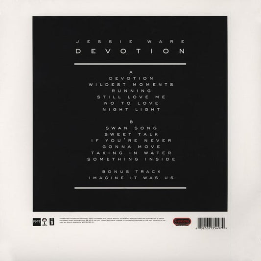 Jessie Ware : Devotion (LP, Album)