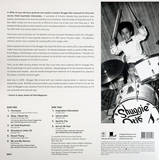 Shuggie Otis : Introducing Shuggie Otis (LP, Comp, 180)