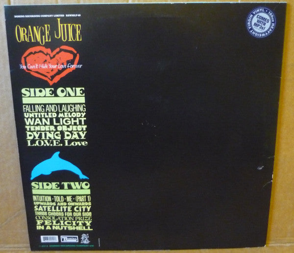 Orange Juice (3) : You Can't Hide Your Love Forever (LP, Album, RSD, RE, RM)