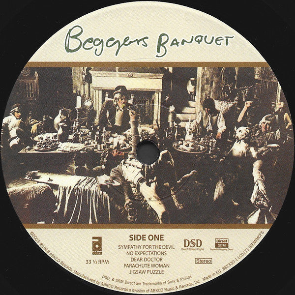 The Rolling Stones : Beggars Banquet (LP, Album, RE, RM, Pal)
