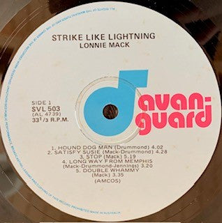 Lonnie Mack : Strike Like Lightning (LP)