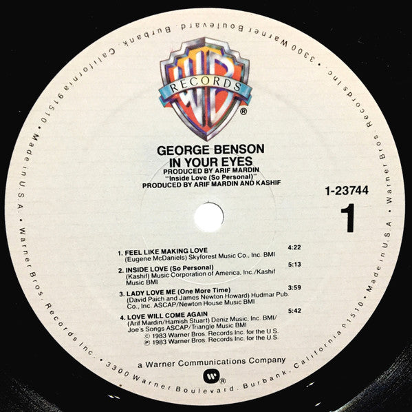 George Benson : In Your Eyes (LP, Album, Spe)