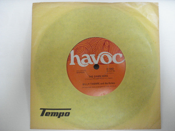 Billy Thorpe And The Aztecs : The Dawn Song / Time To Live (7")