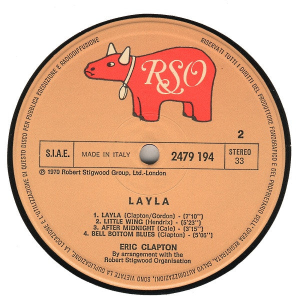 Eric Clapton : Layla (LP, Comp, RE)