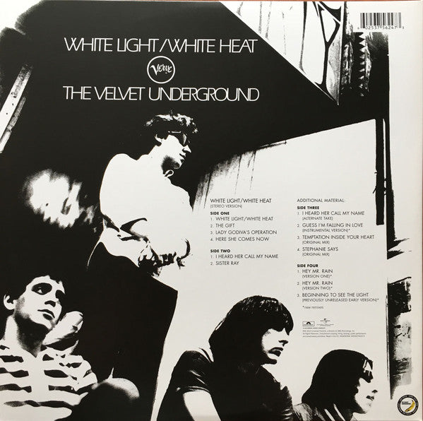 The Velvet Underground : White Light/White Heat (2xLP, Album, RE, RM, 45t)
