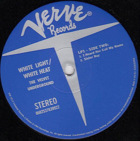 The Velvet Underground : White Light/White Heat (2xLP, Album, RE, RM, 45t)