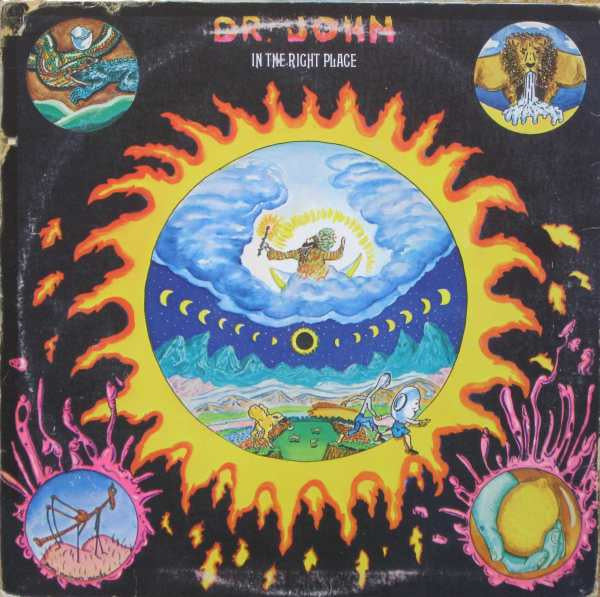 Dr. John : In The Right Place (LP, Album, Tri)