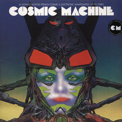 Various : Cosmic Machine - A Voyage Across French Cosmic & Electronic Avantgarde (1970-1980) (2xLP, Comp + CD, Comp + Dlx, Ltd)