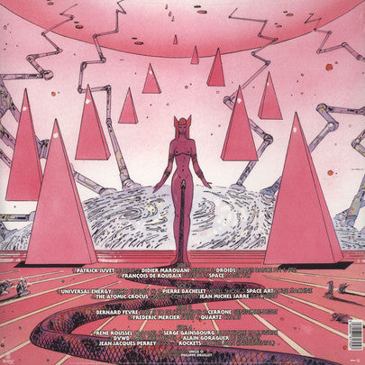 Various : Cosmic Machine - A Voyage Across French Cosmic & Electronic Avantgarde (1970-1980) (2xLP, Comp + CD, Comp + Dlx, Ltd)