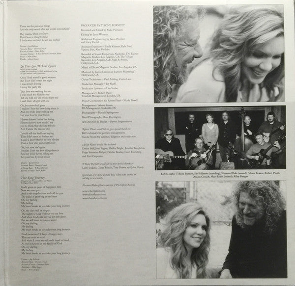 Robert Plant | Alison Krauss : Raising Sand (2xLP, Album, RE, RM, Gat)