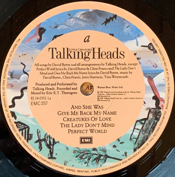 Talking Heads : Little Creatures (LP, Album)