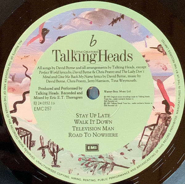 Talking Heads : Little Creatures (LP, Album)