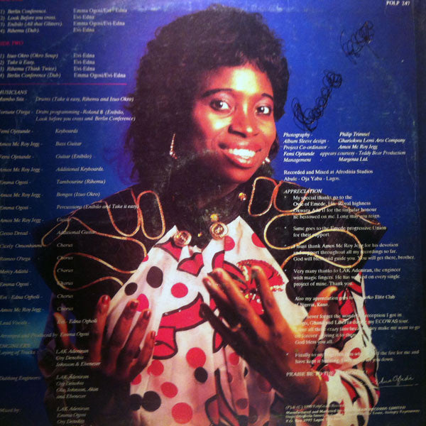 Evi-Edna Ogholi : Step By Step (LP, Album)
