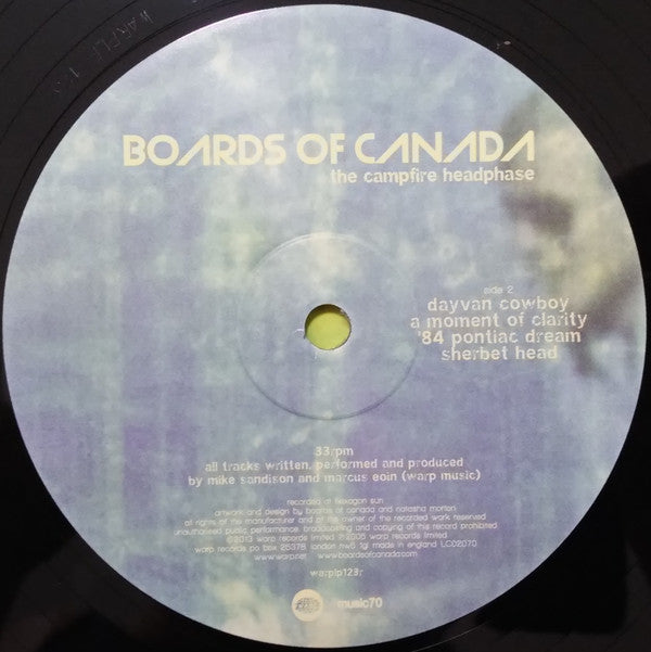 Boards Of Canada : The Campfire Headphase (2xLP, Album, RE, RP)