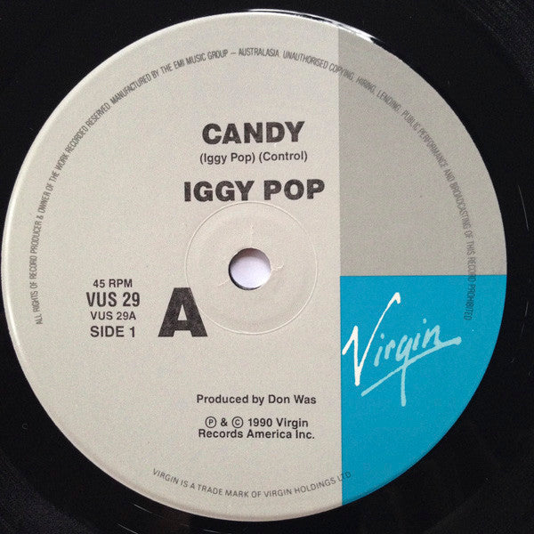 Iggy Pop : Candy (7", Single)