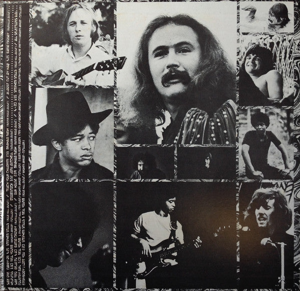 Crosby, Stills, Nash & Young = クロスビー・スティルス・ナッシュ&ヤング* : Déjà Vu = デジャ・ヴ (LP, Album, RE, Gat)