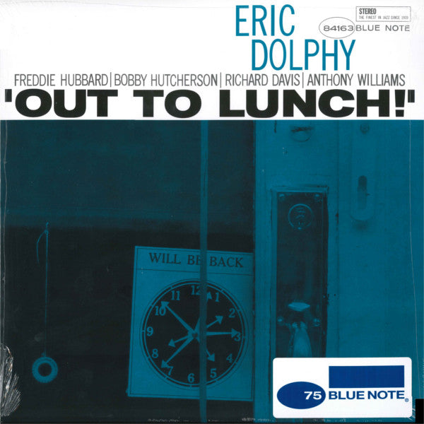 Eric Dolphy : Out To Lunch! (LP, Album, RE, RM)