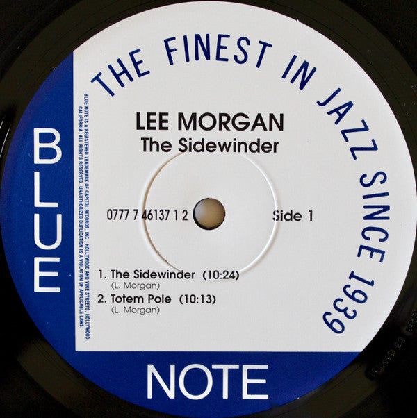 Lee Morgan : The Sidewinder (LP, Album, RE, 180)
