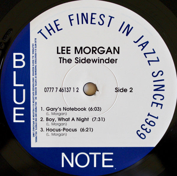 Lee Morgan : The Sidewinder (LP, Album, RE, 180)
