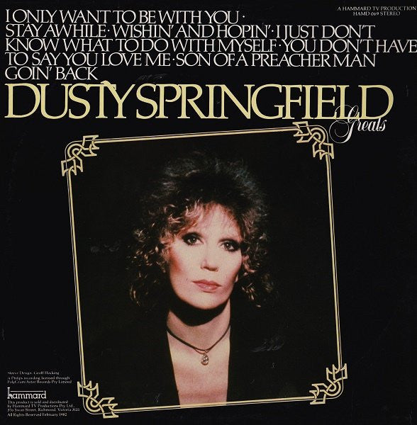 Petula Clark / Dusty Springfield : Petula Clark Greats / Dusty Springfield Greats (LP, Comp)