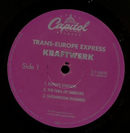 Kraftwerk : Trans-Europe Express (LP, Album, RE, KEV)