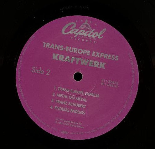 Kraftwerk : Trans-Europe Express (LP, Album, RE, KEV)