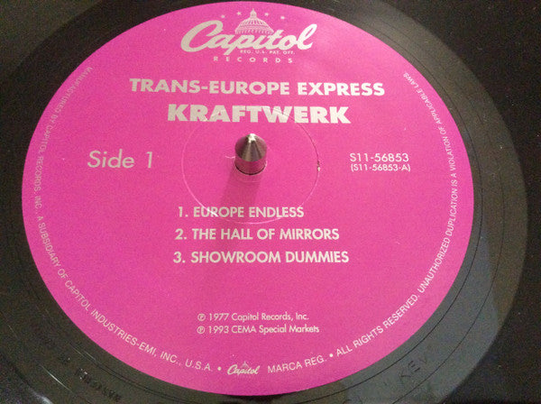 Kraftwerk : Trans-Europe Express (LP, Album, RE, KEV)