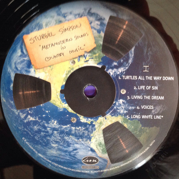 Sturgill Simpson : Metamodern Sounds In Country Music (LP, Album)
