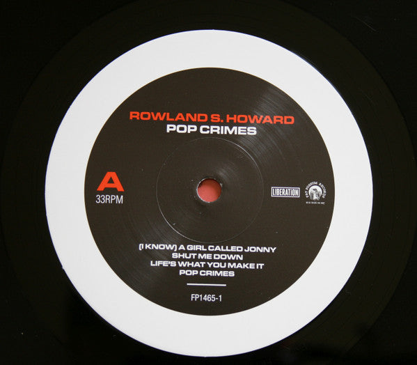 Rowland S. Howard : Pop Crimes (LP, Album, RE)