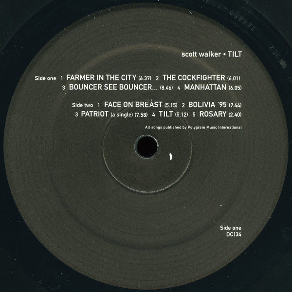 Scott Walker : Tilt (LP, Album, RE)