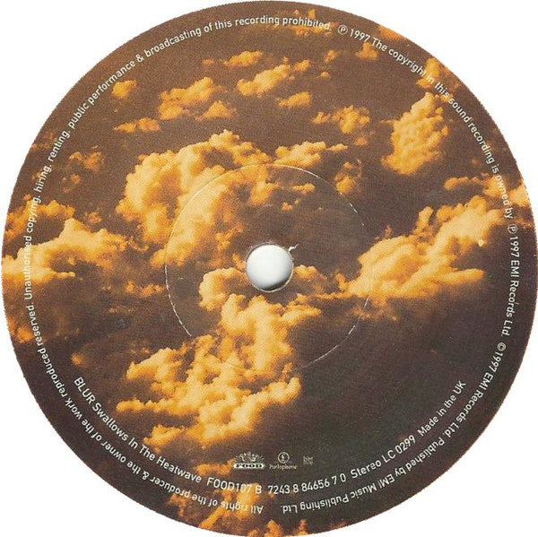 Blur : M.O.R. (7", Single, Ltd, Ora)